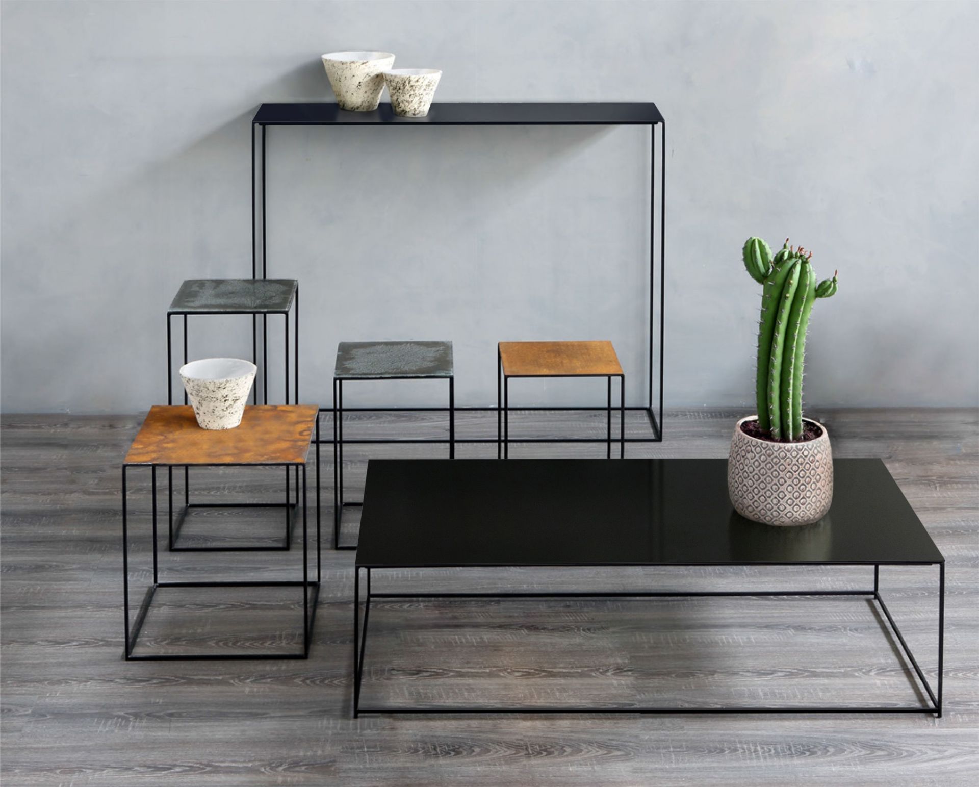 SLIM IRONY Low Table Zeus SINGLE PIECES